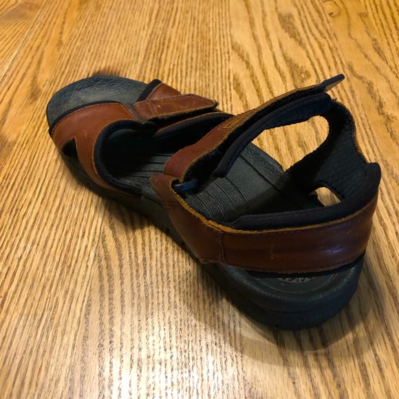 Men’s Timberland Leather Velcro Sandals - Size 9 - Picture 5 of 5